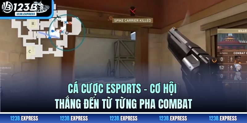 Cá Cược Esports – Cơ Hội Thắng Đến Từ Từng Pha Combat